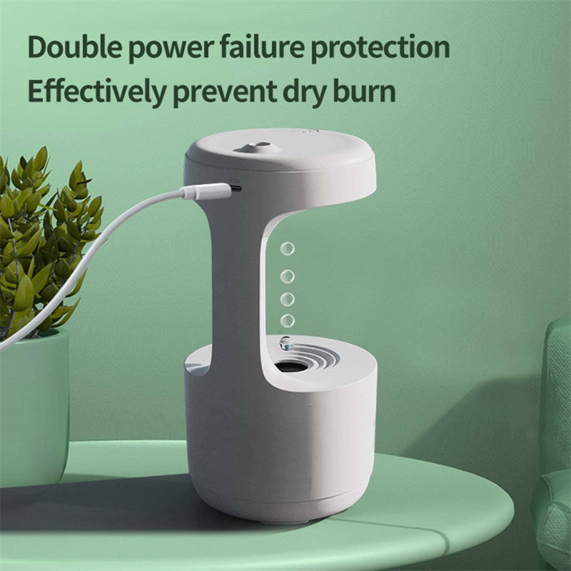Anti-Gravity Bedroom Humidifier with Clock - FRPURE