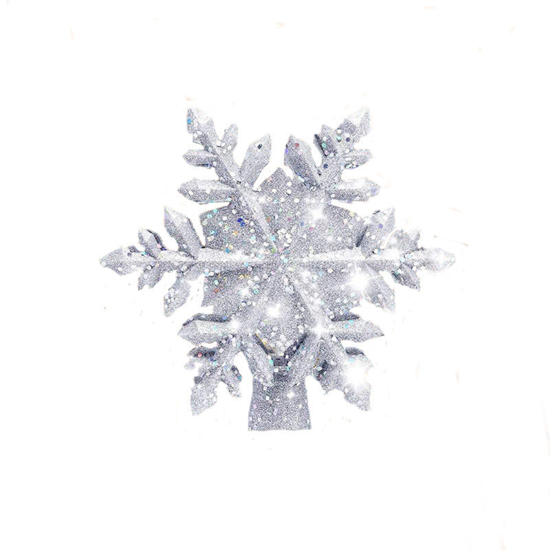 Christmas Tree Topper Star Lighted 3D Glitter Snowflake Projector - FRPURE