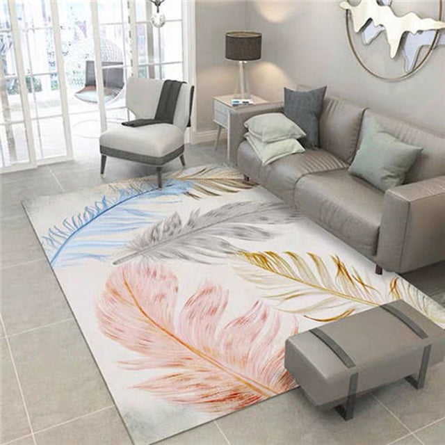 Washable Lounge Rug – Large Area Carpet for Living Room - FRPURE