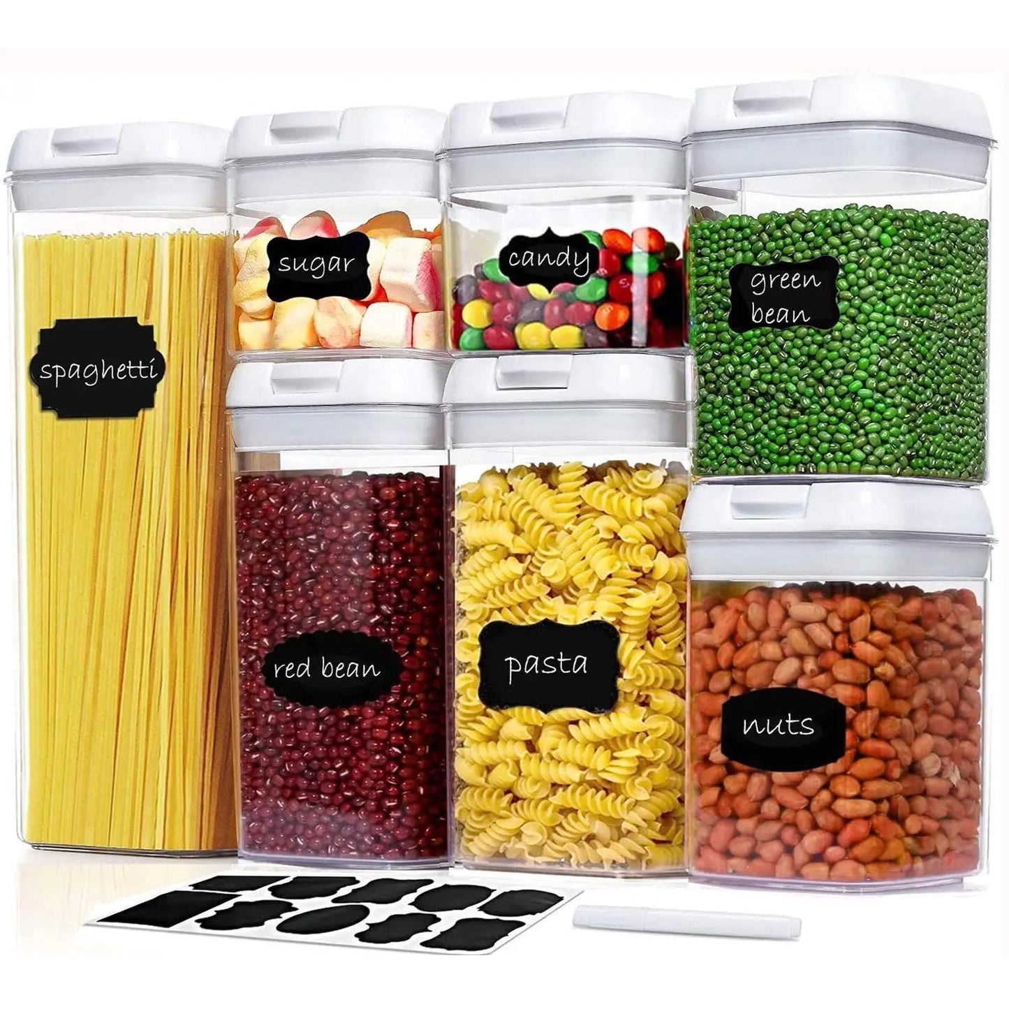 7-piece Set Of Food Containers - FRPURE