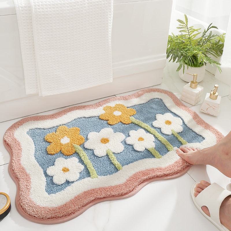 Minimalist Water-Absorbing Bathroom Mat - FRPURE