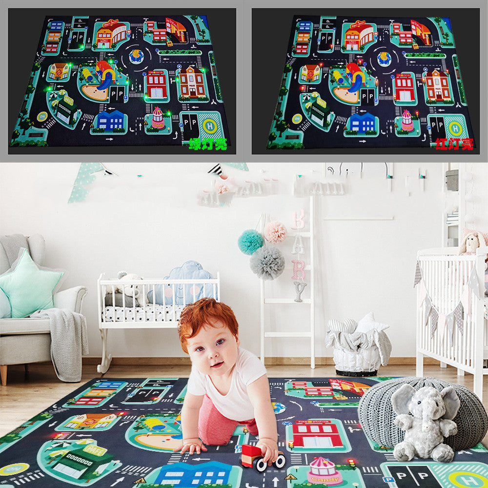 LED Lighter Rode Rugs For Kid Play Climb Carpets - FRPURE