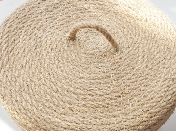 Japanese Style Linen Table Top Sundries Storage Basket - FRPURE