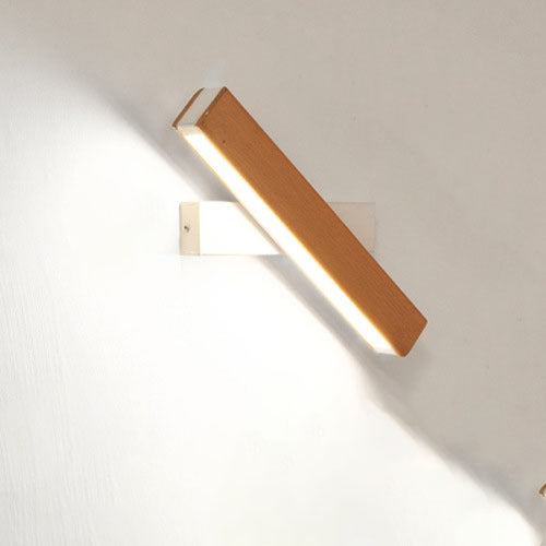 Modern Wooden LED Wall Lamp – Adjustable Light Bar - FRPURE