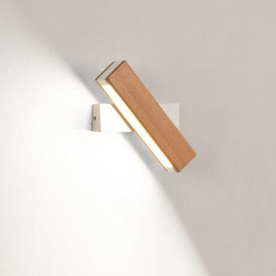Modern Wooden LED Wall Lamp – Adjustable Light Bar - FRPURE