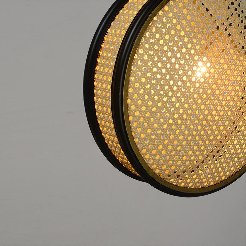 Creative Rattan Retro Lamps For Restaurant Chandelier - FRPURE