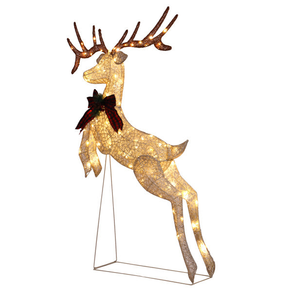 5FT Lighted Reindeer Christmas Decoration - FRPURE