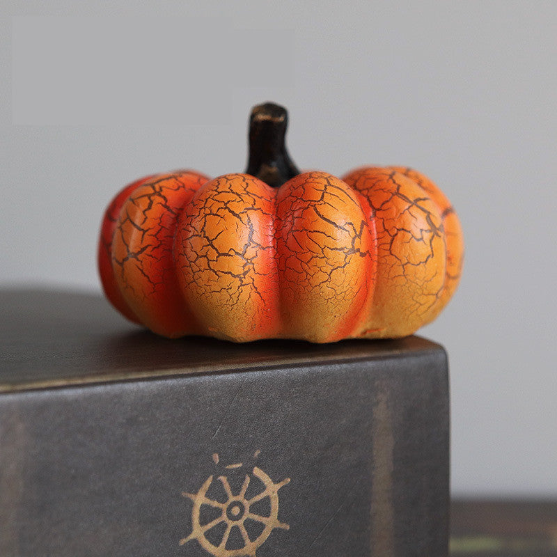 Halloween Pumpkin LED Lantern – Resin Candle Lamp - FRPURE