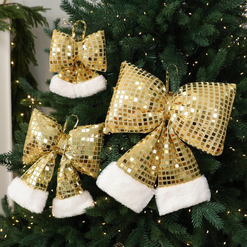 Mirror Bow Christmas Tree Decoration - FRPURE
