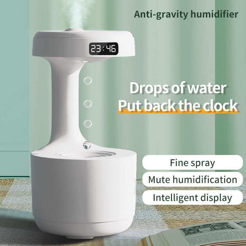 Anti-Gravity Bedroom Humidifier with Clock - FRPURE