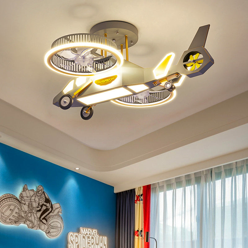 sky-high adventure with this airplane-themed ceiling light - FRPURE