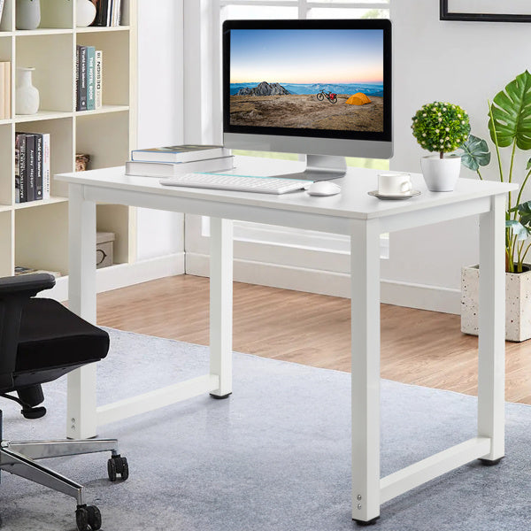 Modern White Computer Desk - FRPURE