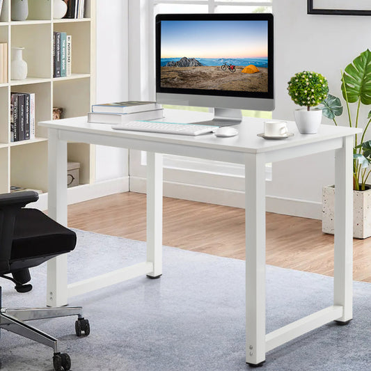 Modern White Computer Desk - FRPURE