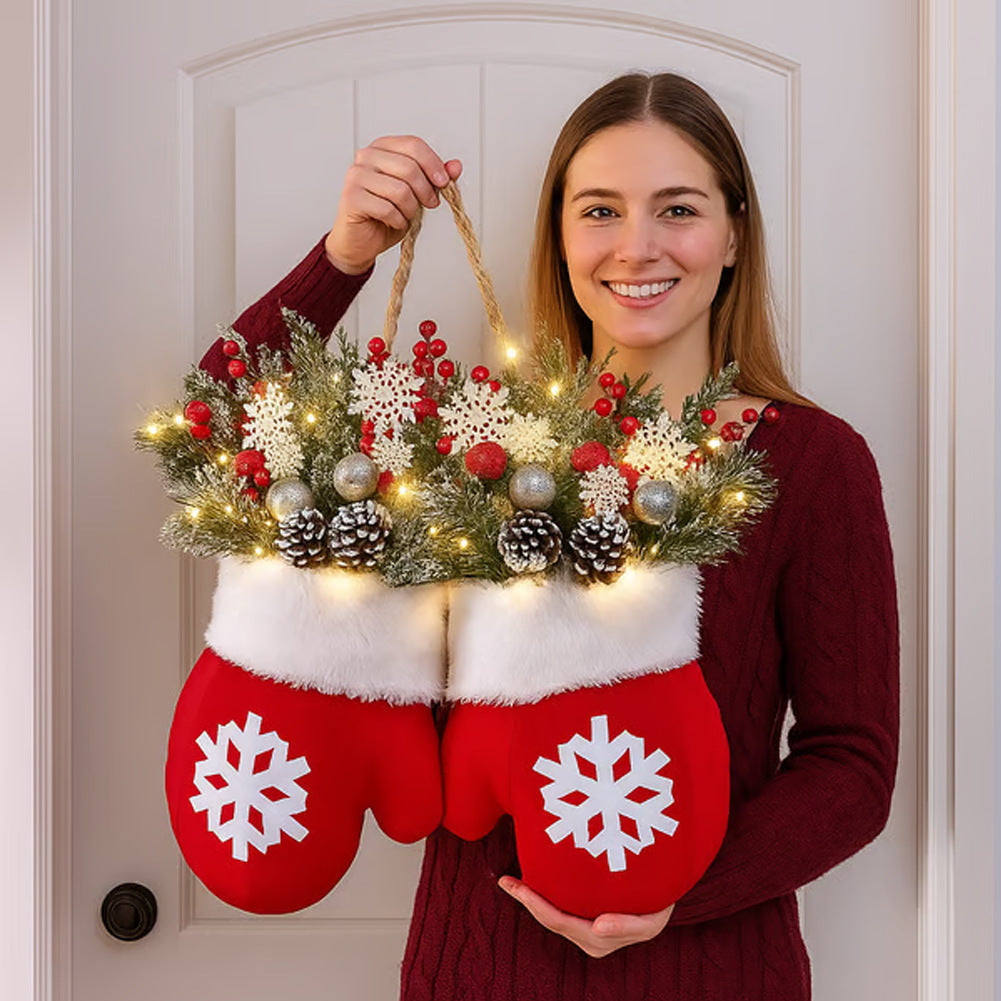 Christmas Crutch Candy Lollipop Gloves Ornaments - FRPURE