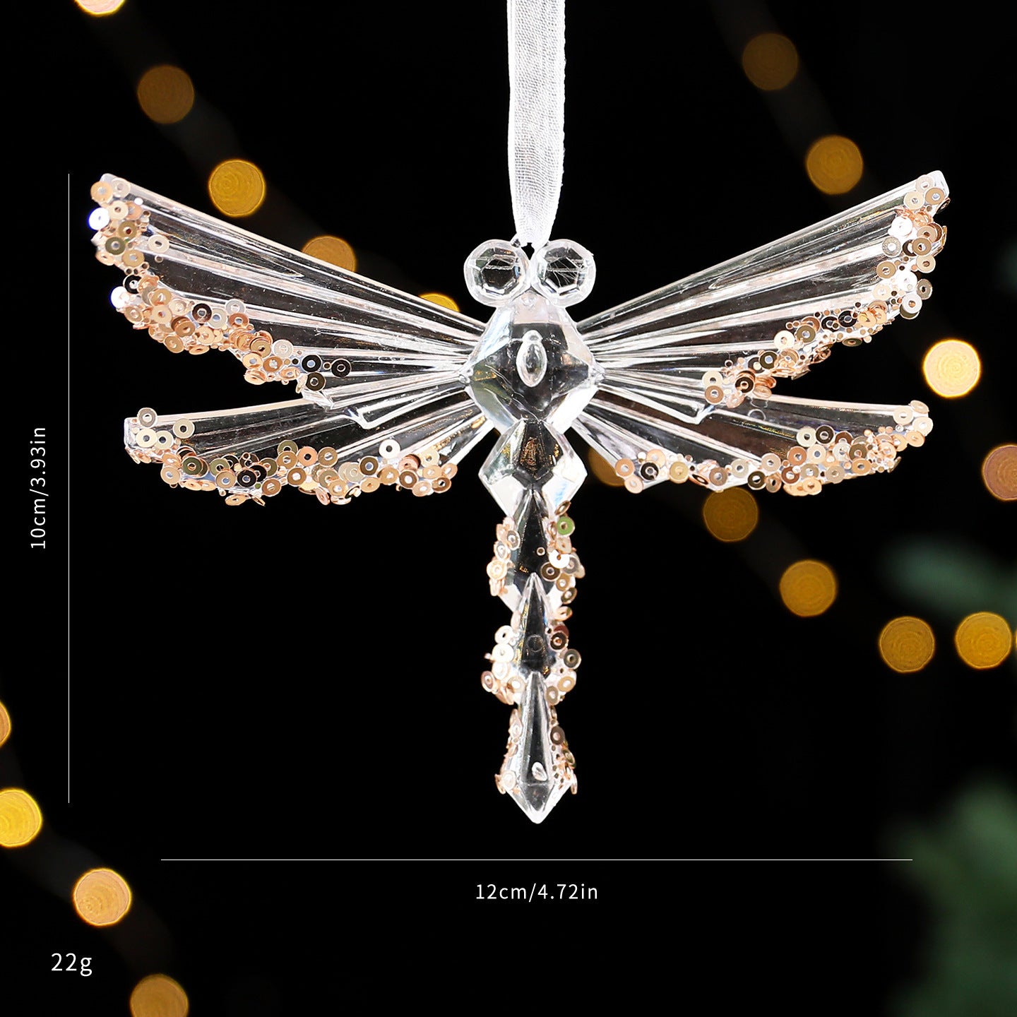 Christmas Decorations Sequined Acrylic Pendant - FRPURE