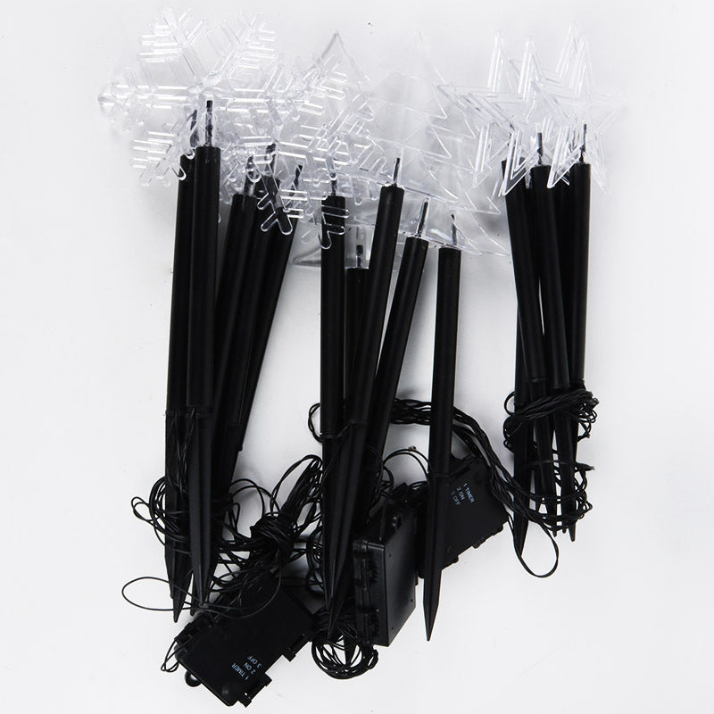 Christmas Snowflake Garden Lights Outdoor Waterproof Christmas Decor - FRPURE