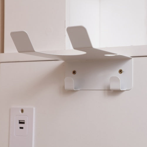 White Vanity Desk with Lighted Mirror & Power Outlet - FRPURE