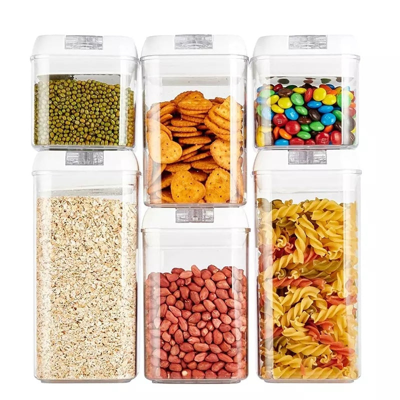 6pcs Set Easy Lock Food Storage Containers - FRPURE