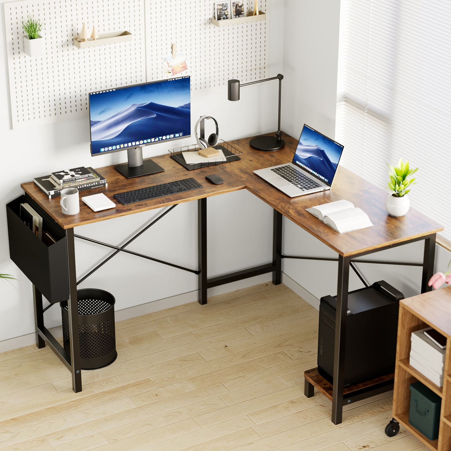 L-shaped Computer Desk - FRPURE