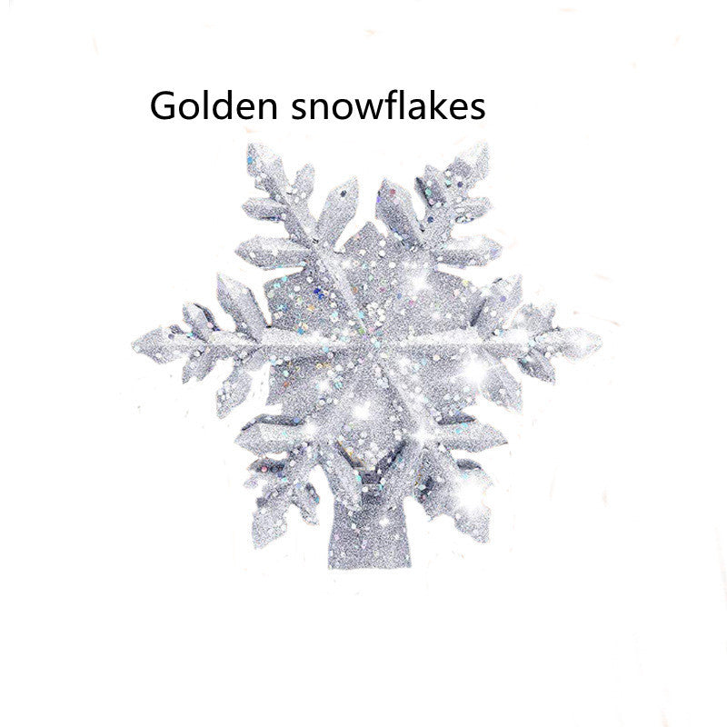 Christmas Tree Topper Star Lighted 3D Glitter Snowflake Projector - FRPURE