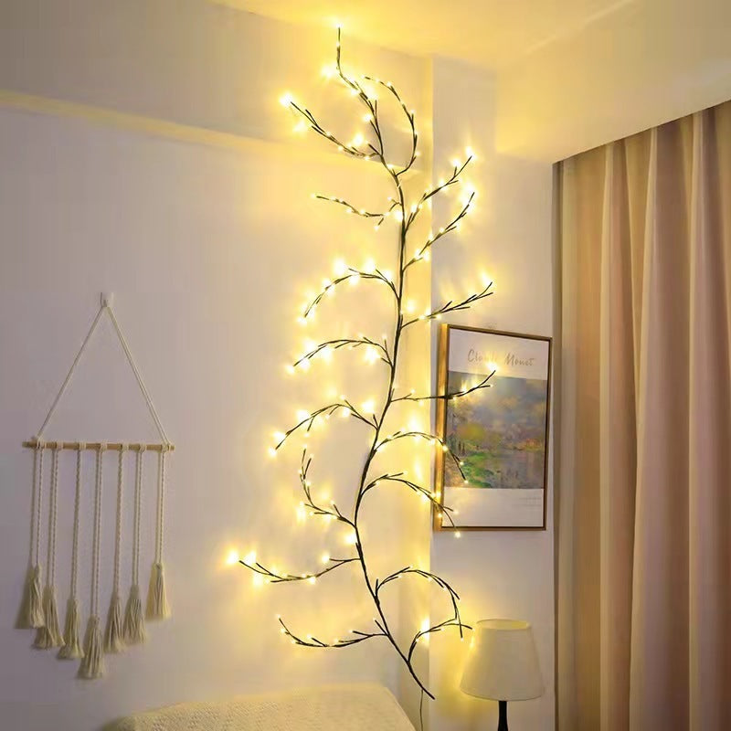Vines With Lights Christmas Garland Flexible Willow Vine Branch - FRPURE