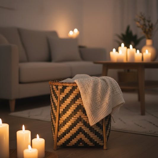 Creative High-end Weaving Of Handmade Bamboo Baskets - FRPURE