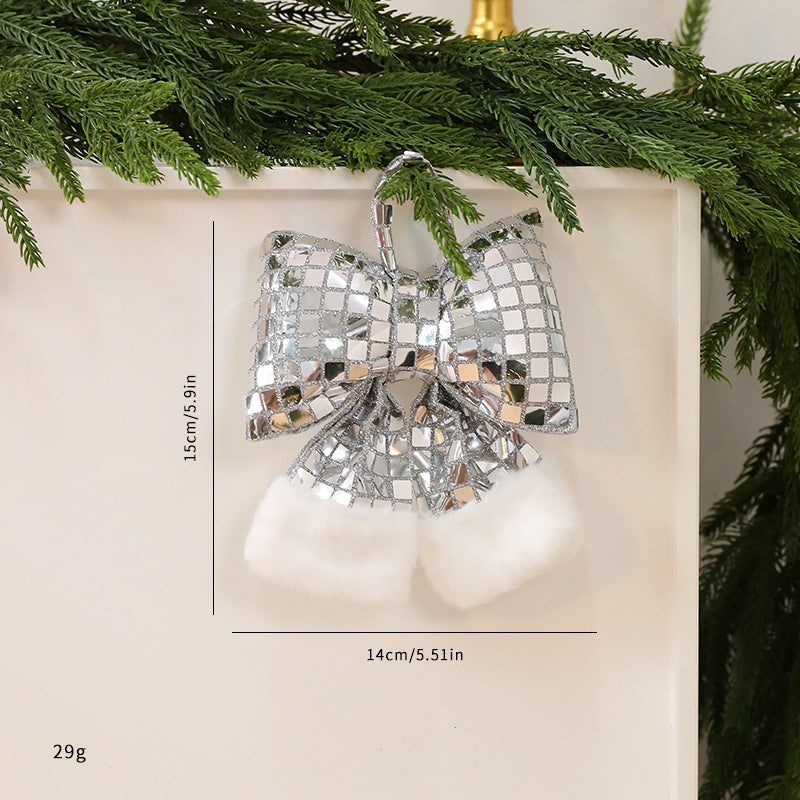 Mirror Bow Christmas Tree Decoration - FRPURE