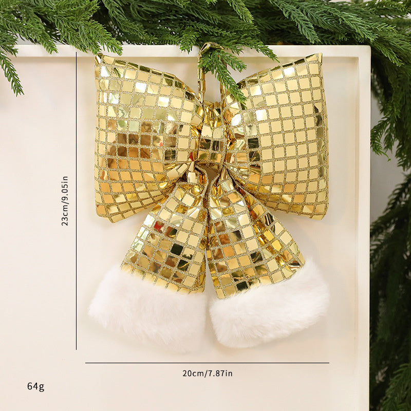 Mirror Bow Christmas Tree Decoration - FRPURE