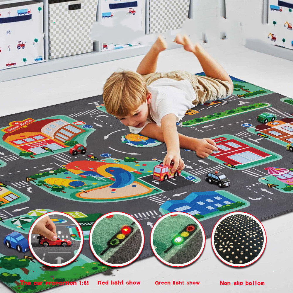 LED Lighter Rode Rugs For Kid Play Climb Carpets - FRPURE