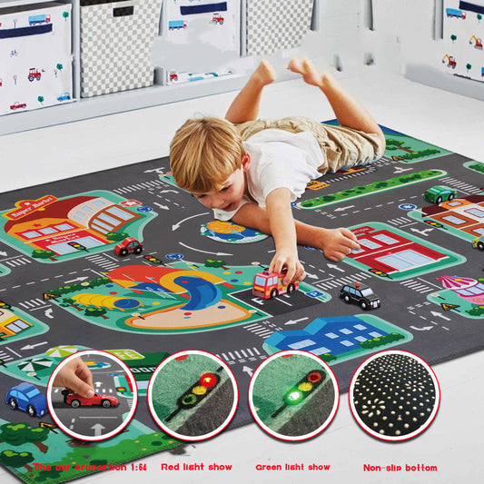 LED Lighter Rode Rugs For Kid Play Climb Carpets - FRPURE