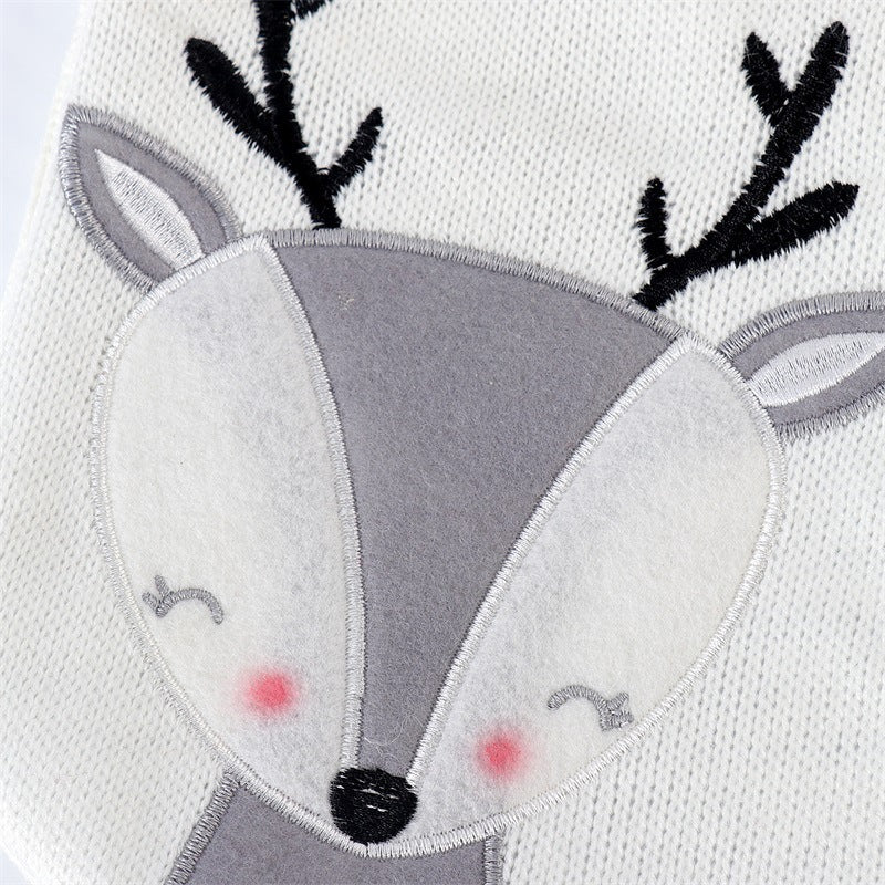 Christmas Fox Wool Gift Christmas Stockings - FRPURE