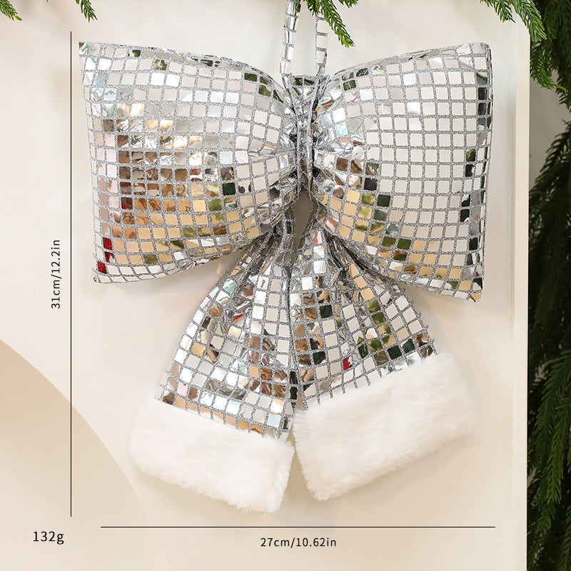 Mirror Bow Christmas Tree Decoration - FRPURE