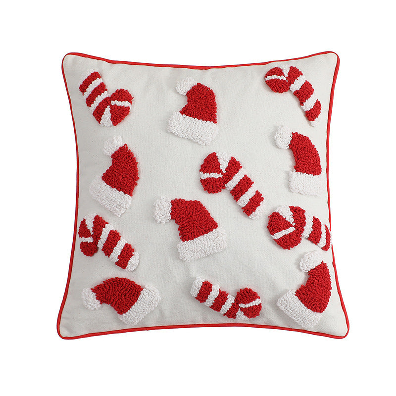 Modern Minimalist Christmas Tufted Pillow Cover - FRPURE