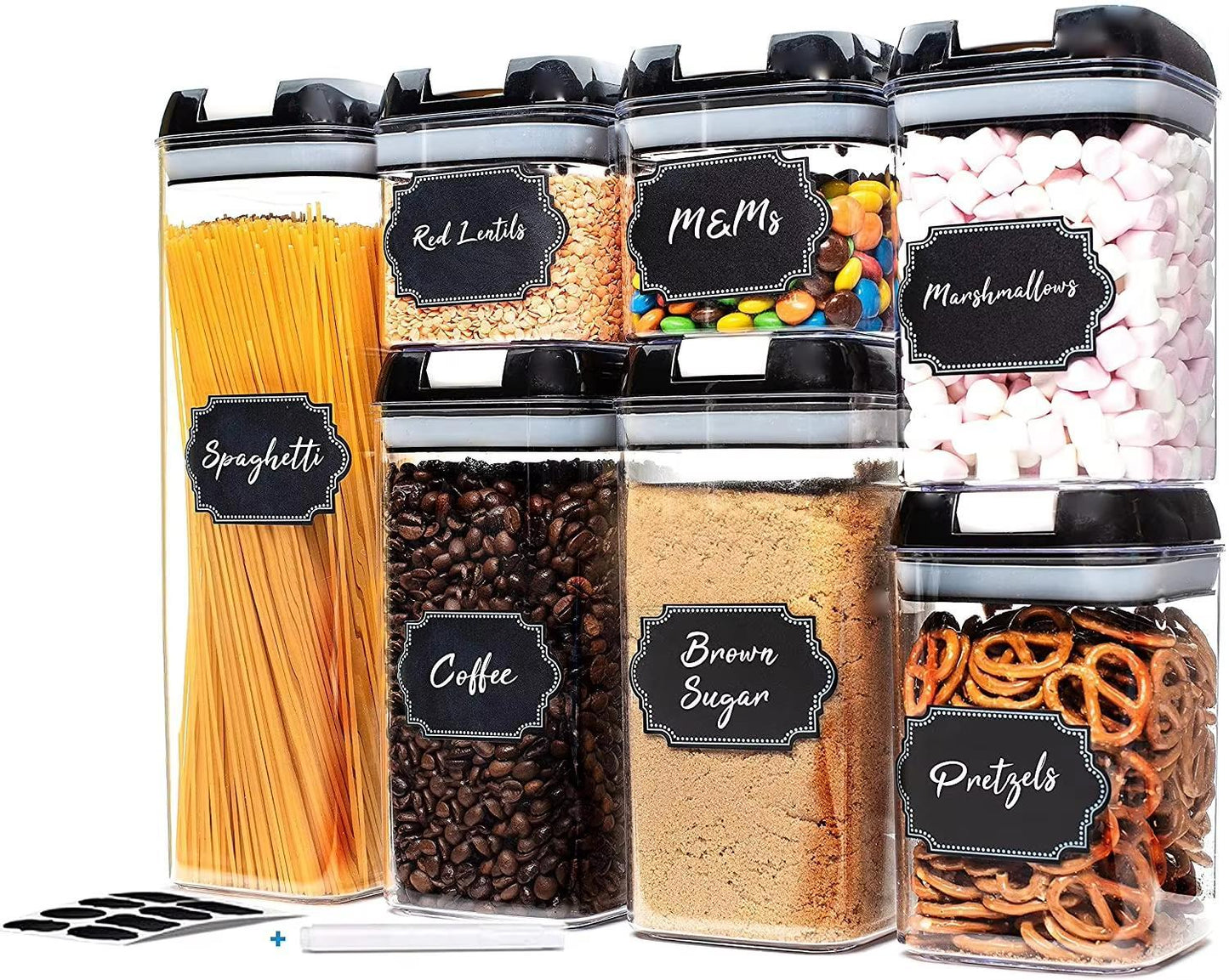 7-piece Set Of Food Containers - FRPURE