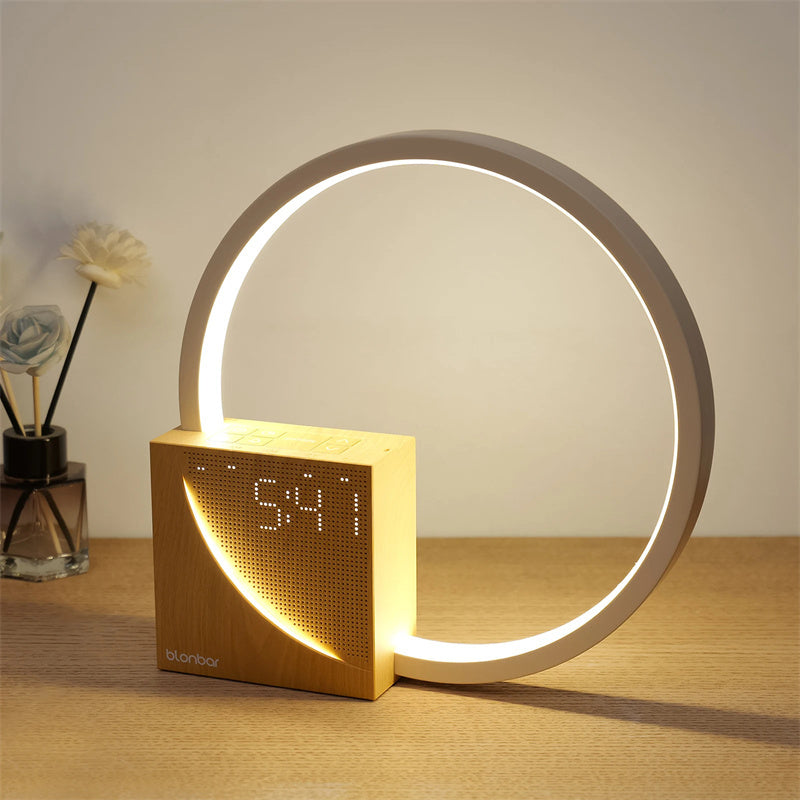 Touch Bedside Lamp with Alarm & Natural Sounds - FRPURE
