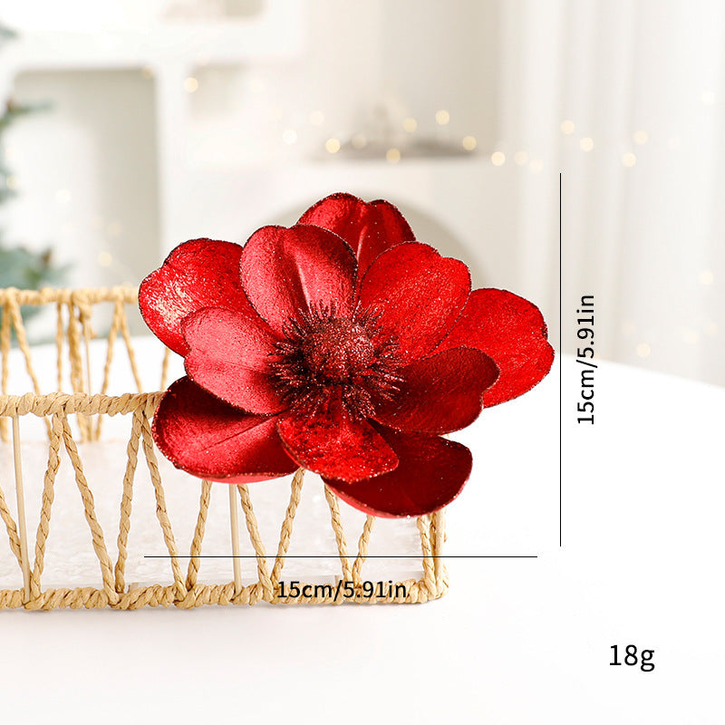 Christmas Flower Ornaments Christmas Tree Decorations - FRPURE