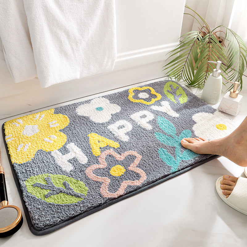 Minimalist Water-Absorbing Bathroom Mat - FRPURE