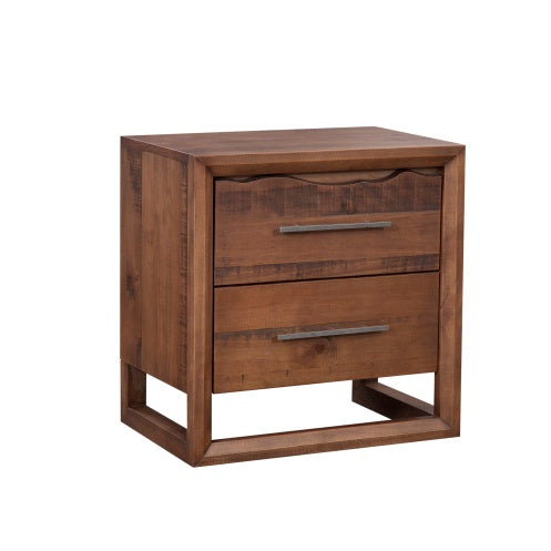 Lofton Nightstand – Brown Modern Bedside Table - FRPURE