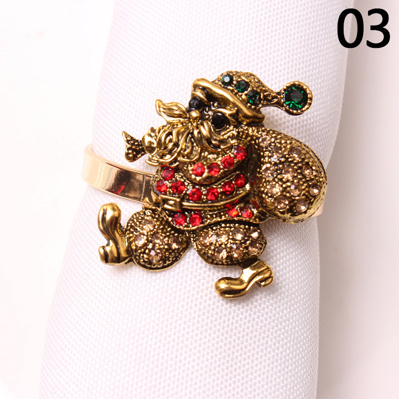 Christmas Napkin Ring/Buckle Christmas Series - FRPURE