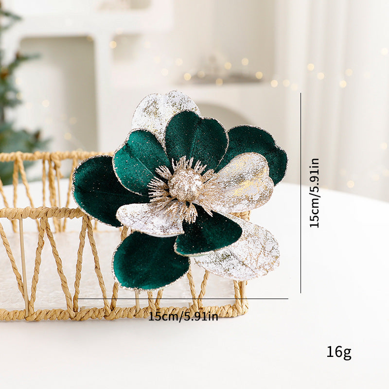 Christmas Flower Ornaments Christmas Tree Decorations - FRPURE