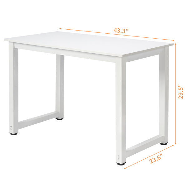Modern White Computer Desk - FRPURE
