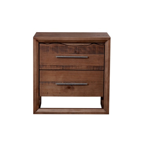 Lofton Nightstand – Brown Modern Bedside Table - FRPURE