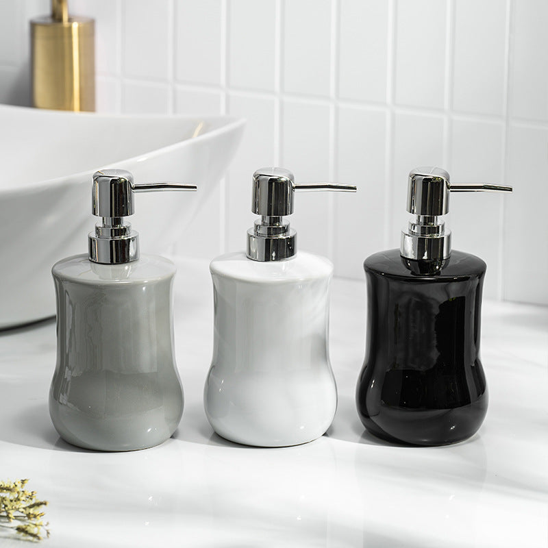 Modern Ceramic Bathroom Storage Bottle - FRPURE