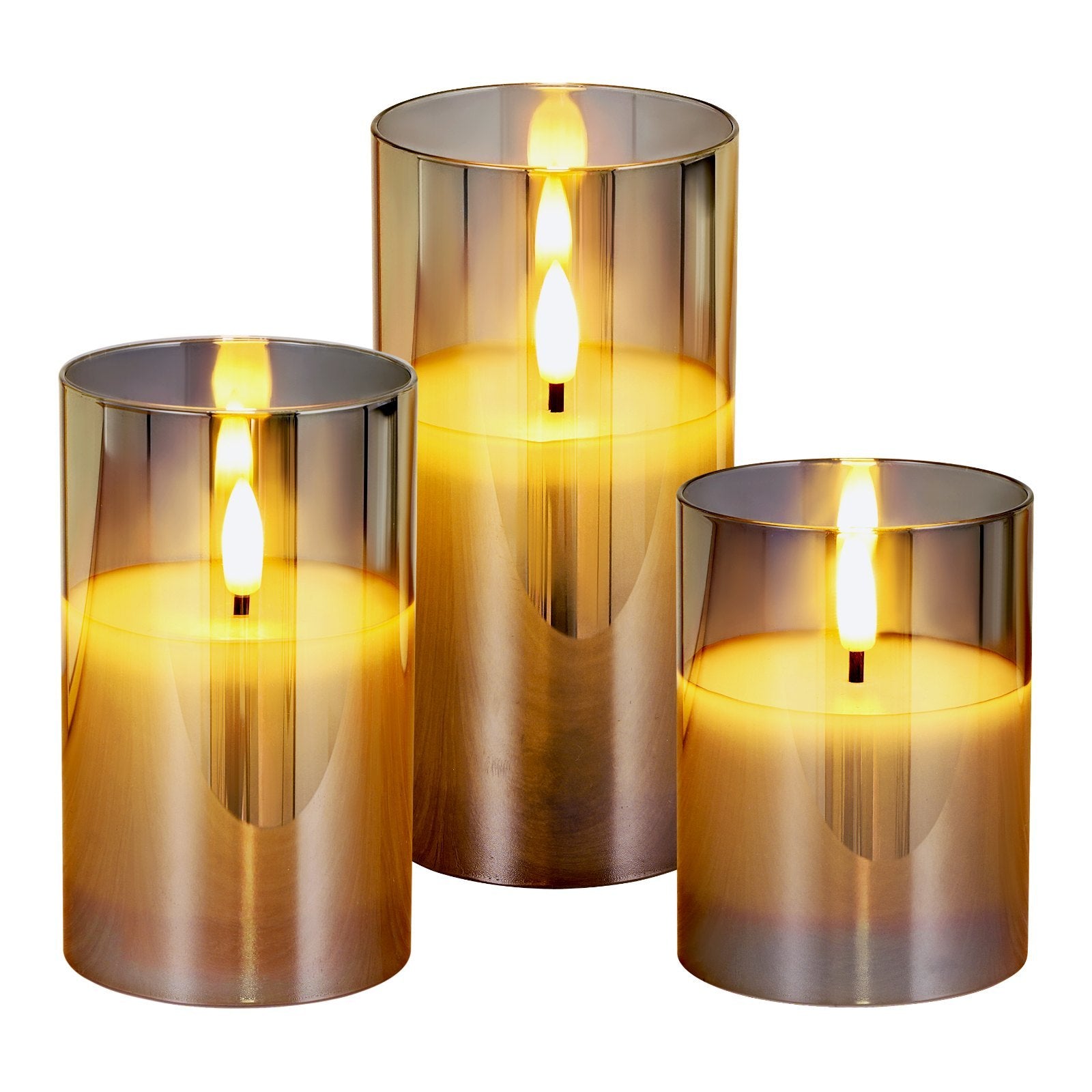 Flameless LED Candles – 3-Pack with Remote Control - FRPURE