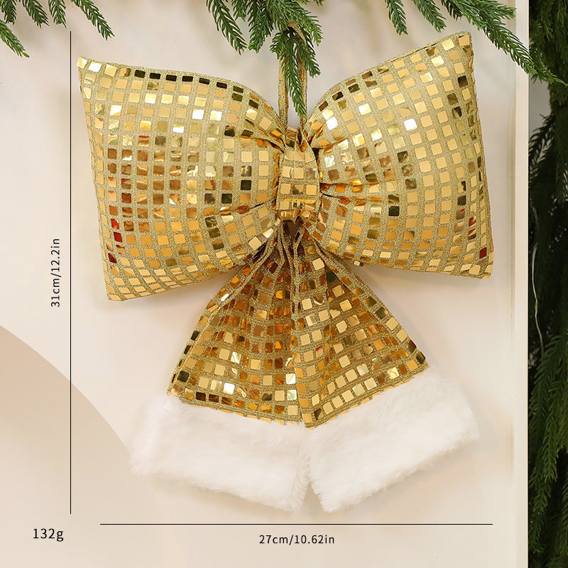 Mirror Bow Christmas Tree Decoration - FRPURE
