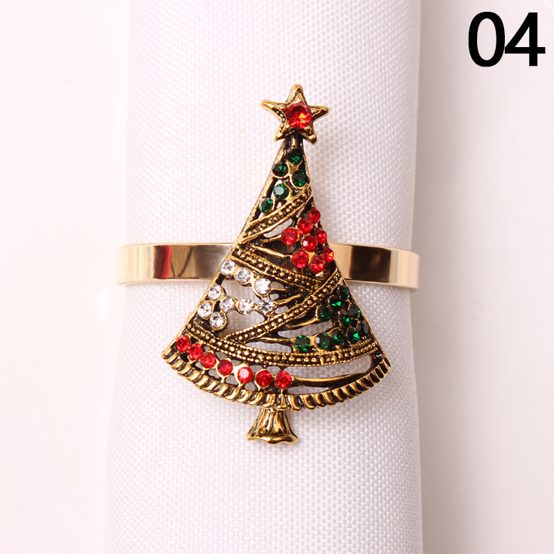 Christmas Napkin Ring/Buckle Christmas Series - FRPURE