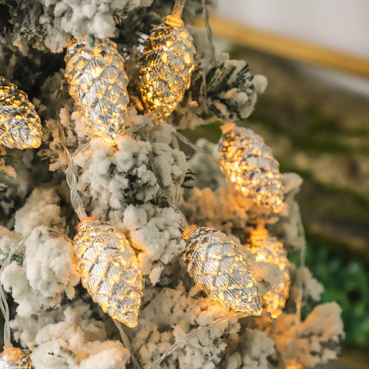 Christmas Decorative Lights Simulation Pine Cone String Lights - FRPURE