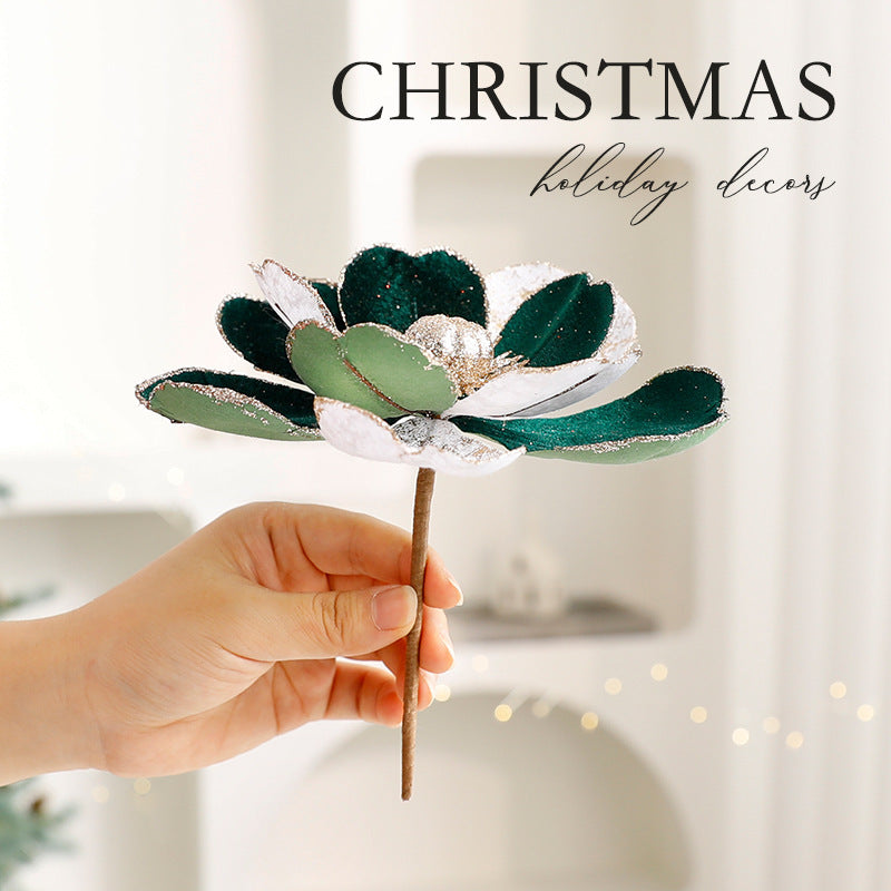 Christmas Flower Ornaments Christmas Tree Decorations - FRPURE