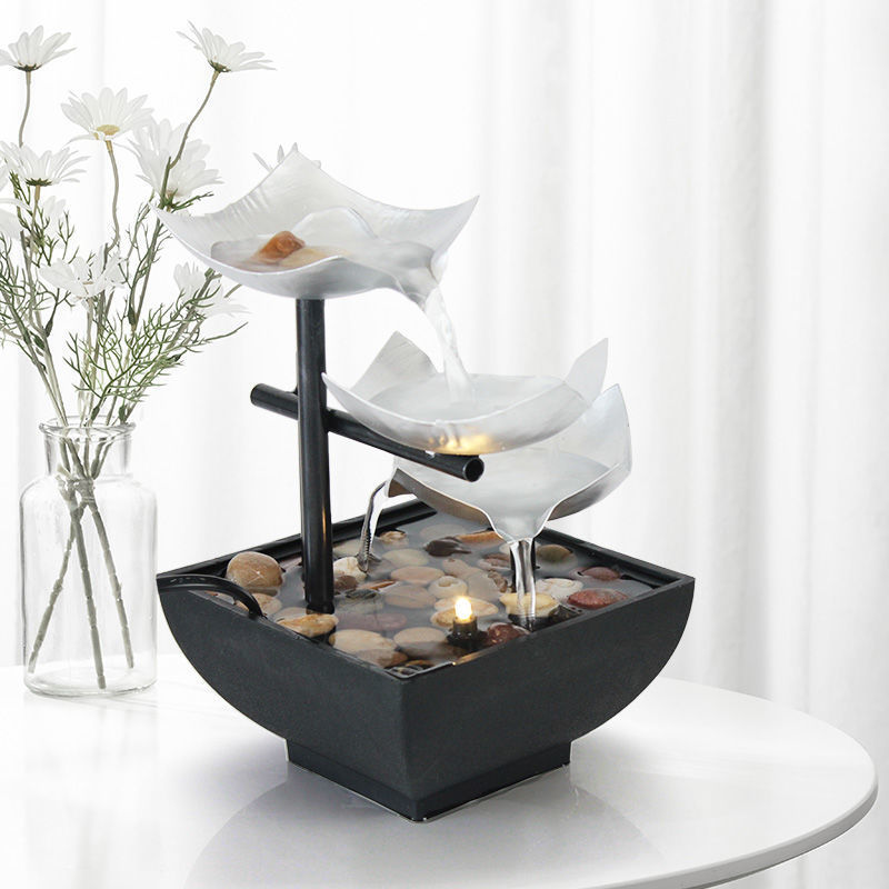 Flowing Water Ornaments Desktop Fountain - FRPURE
