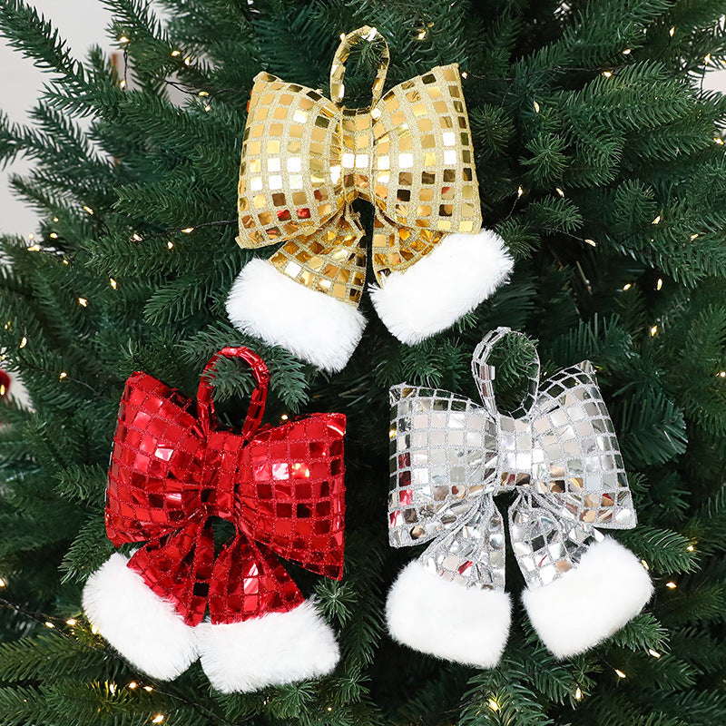 Mirror Bow Christmas Tree Decoration - FRPURE